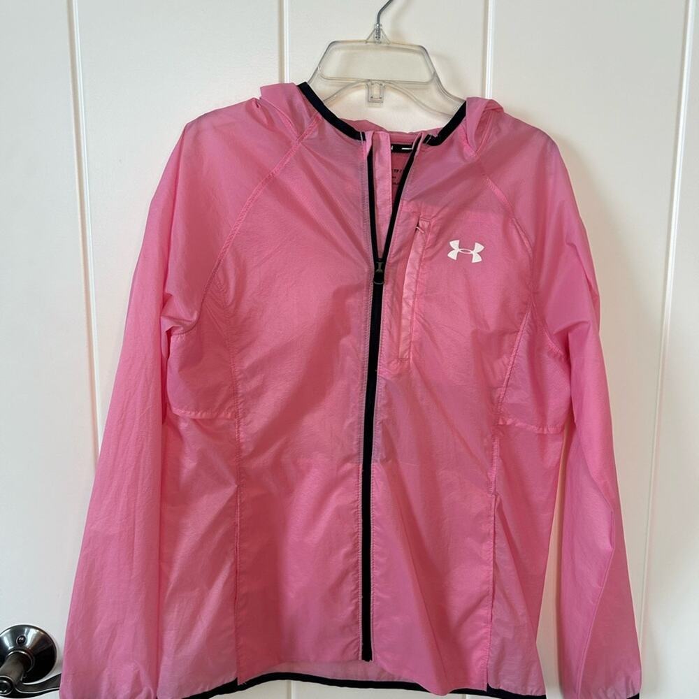 Under Armour Pink Windbreaker Size XS